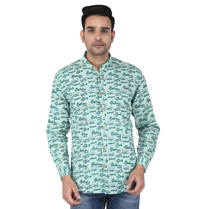 Dragonfly Print Shirt