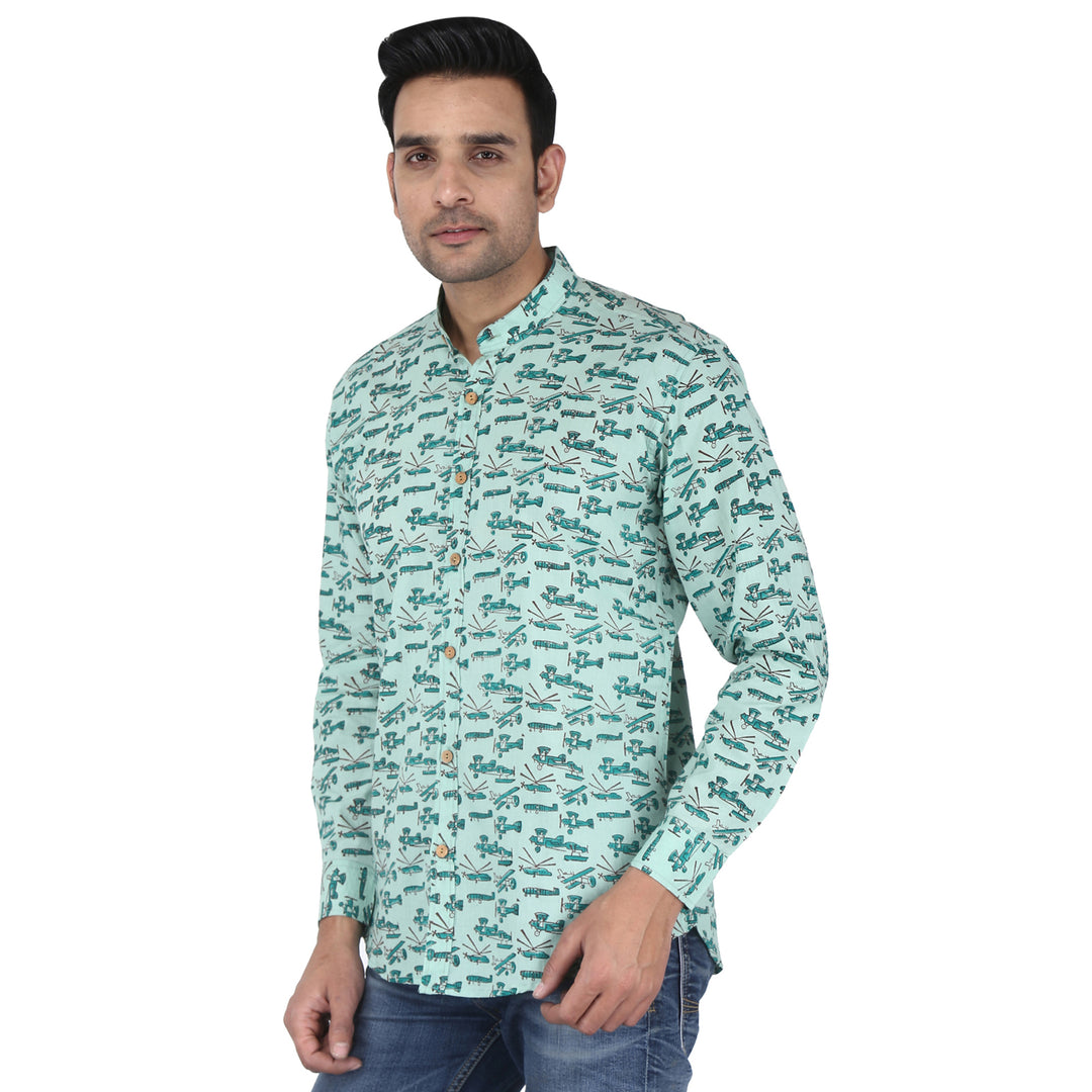 Dragonfly Print Shirt