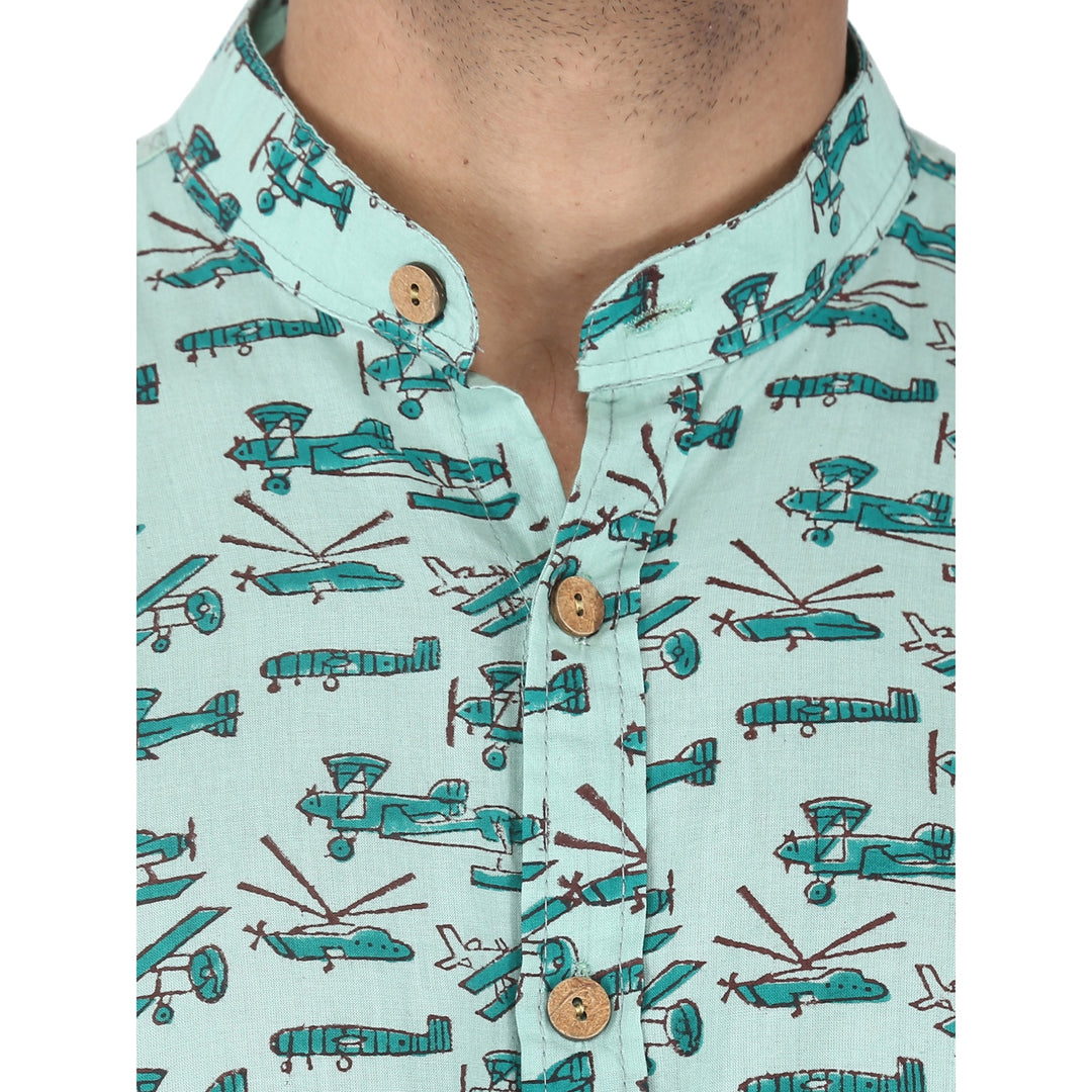 Dragonfly Print Shirt