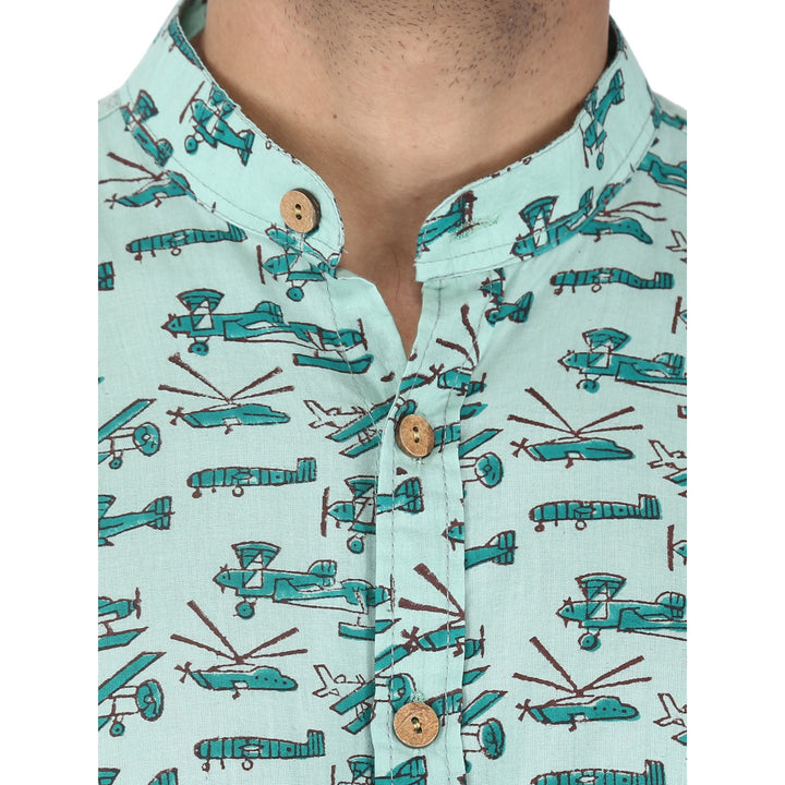 Dragonfly Print Shirt