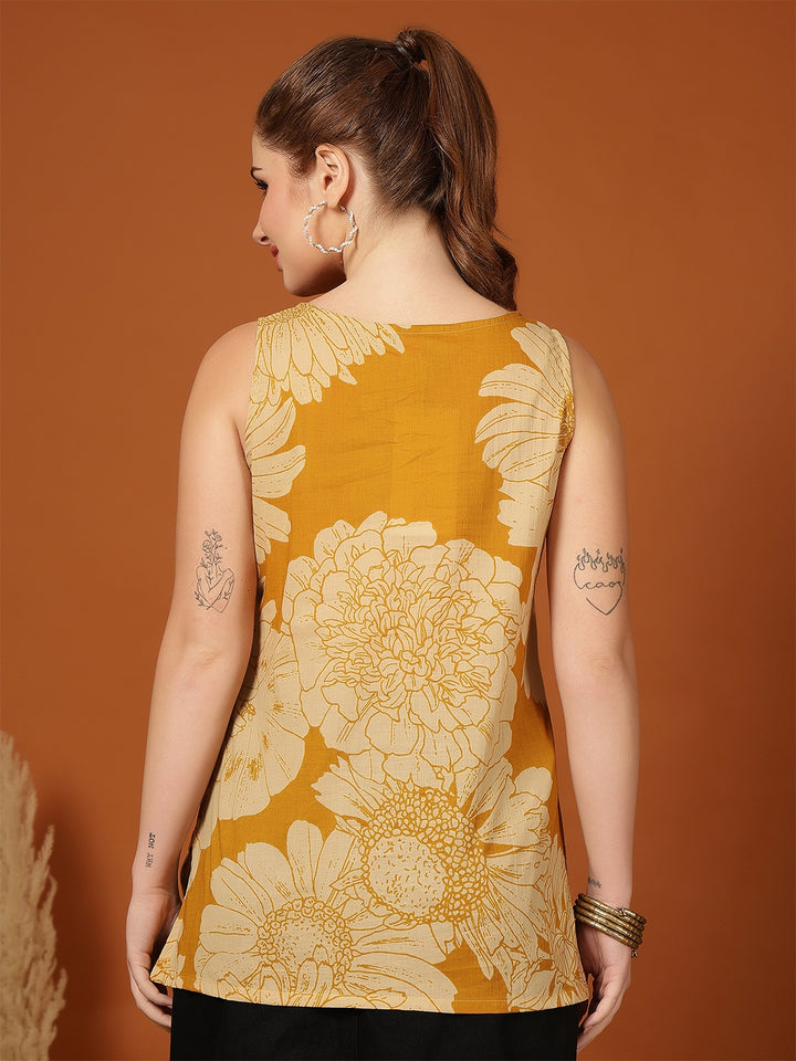 Vasant Peony Kurti