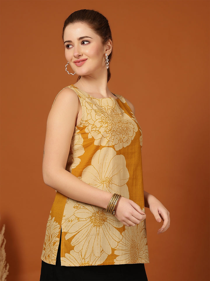 Vasant Peony Kurti