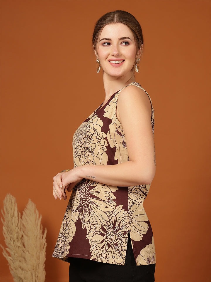 Bandhani Peony Kurti