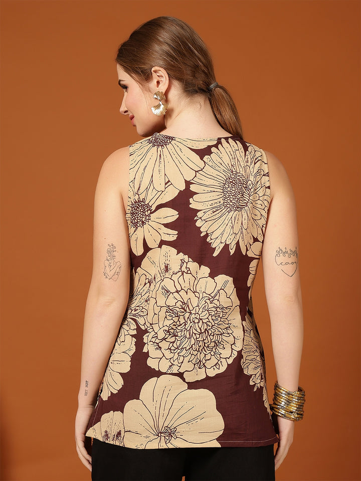 Bandhani Peony Kurti