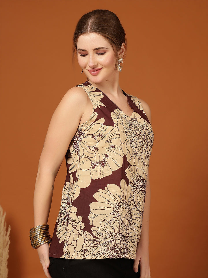Bandhani Peony Kurti
