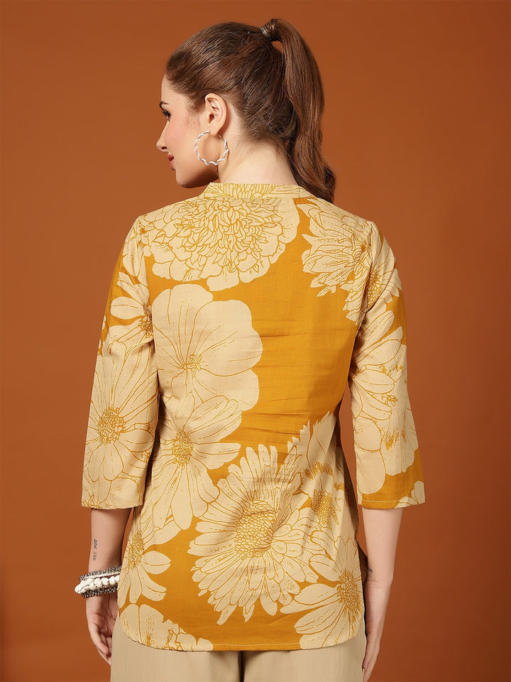 Golden Marigold Kurti