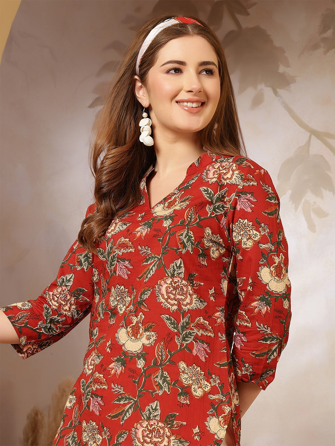 Bandhani Bloom Kurti
