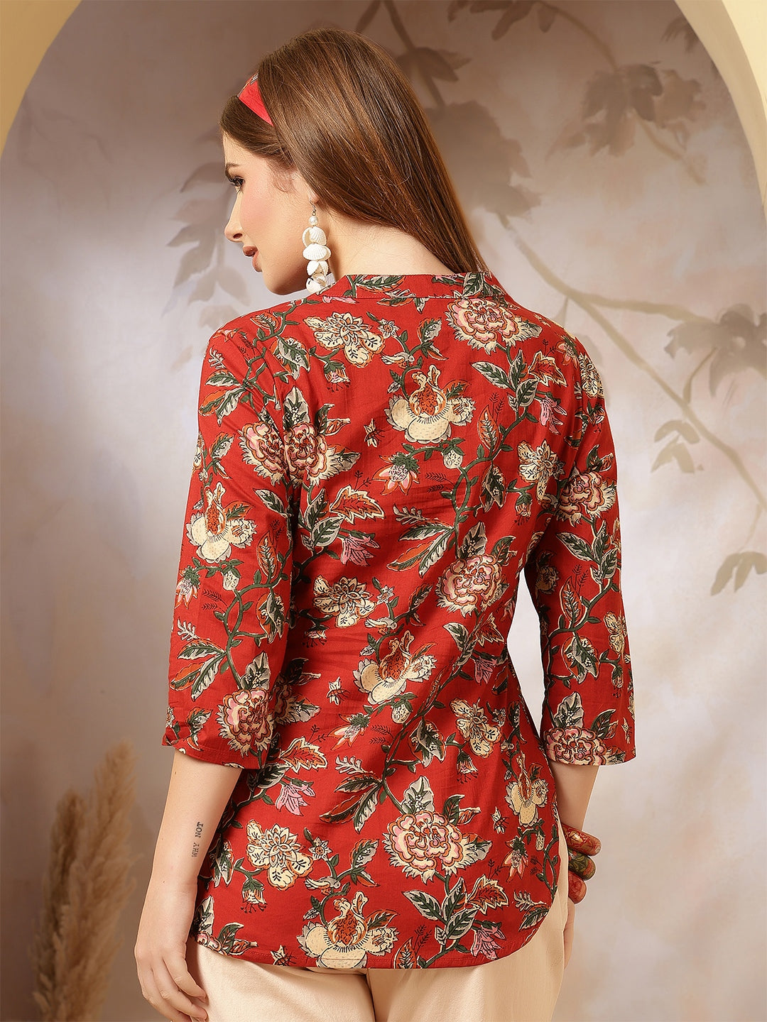 Bandhani Bloom Kurti