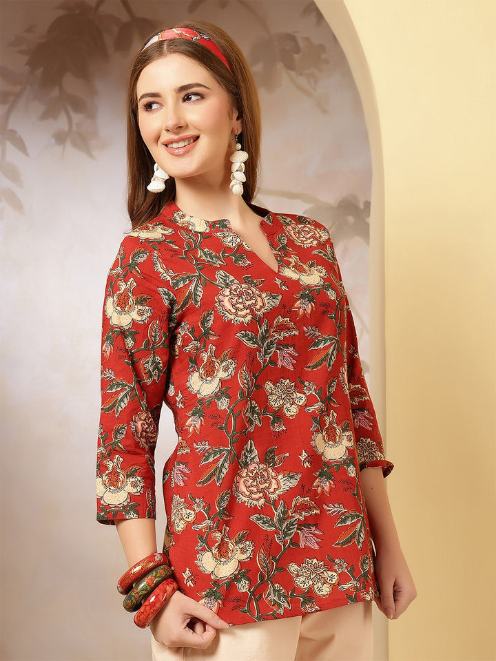 Bandhani Bloom Kurti
